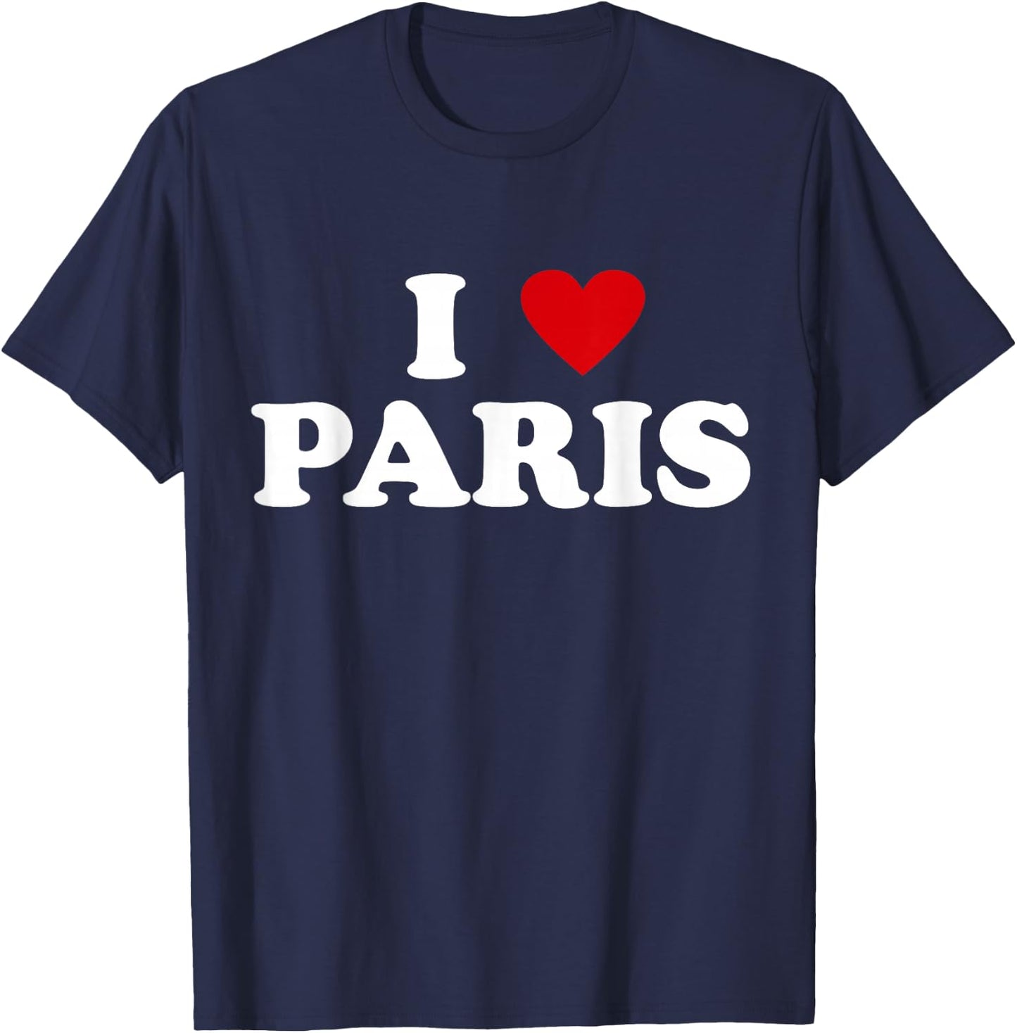 I Heart France City - I Love Paris T-Shirt - T-Shirt | Navy