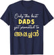Keralite Malayali best dad appachan Malayalam Father's day T-Shirt - T-Shirt | Navy