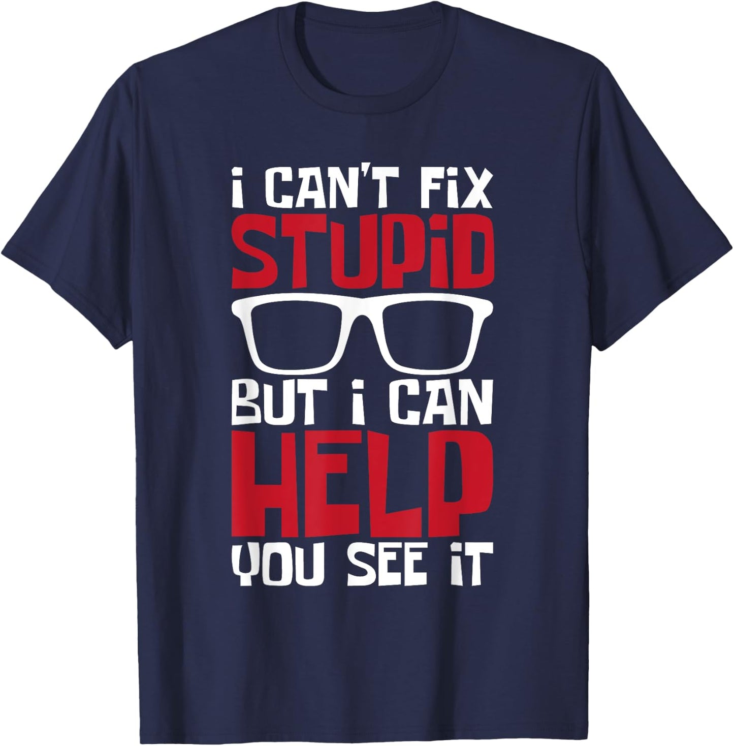 I Can Help You See It - Optometrist Optometry Eye Doctor T-Shirt - T-Shirt | Navy