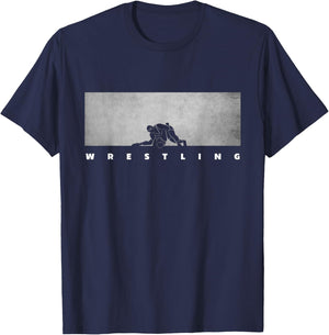 Wrestling Apparel - Wrestling T-Shirt - T-Shirt | Navy