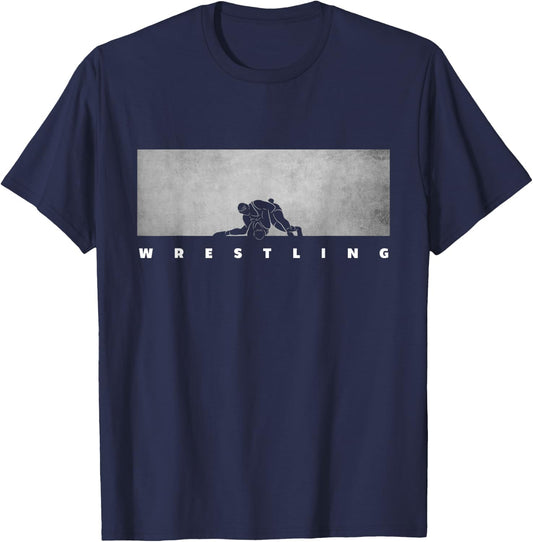 Wrestling Apparel - Wrestling T-Shirt - T-Shirt | Navy