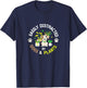 Easily Distracted By Dogs And Plants Gardening Dog Animals Men Women Girls Kids T-Shirt - T-Shirt | Navy
