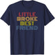 Little Broke Best Friend retro 70s vintage T-Shirt - T-Shirt | Navy