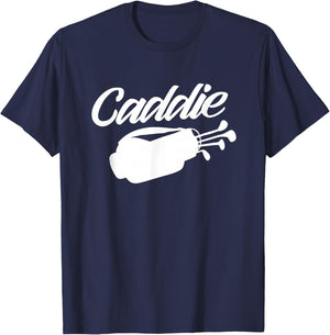 Caddie Golf Golfing Golfer Job T-Shirt - T-Shirt | Navy