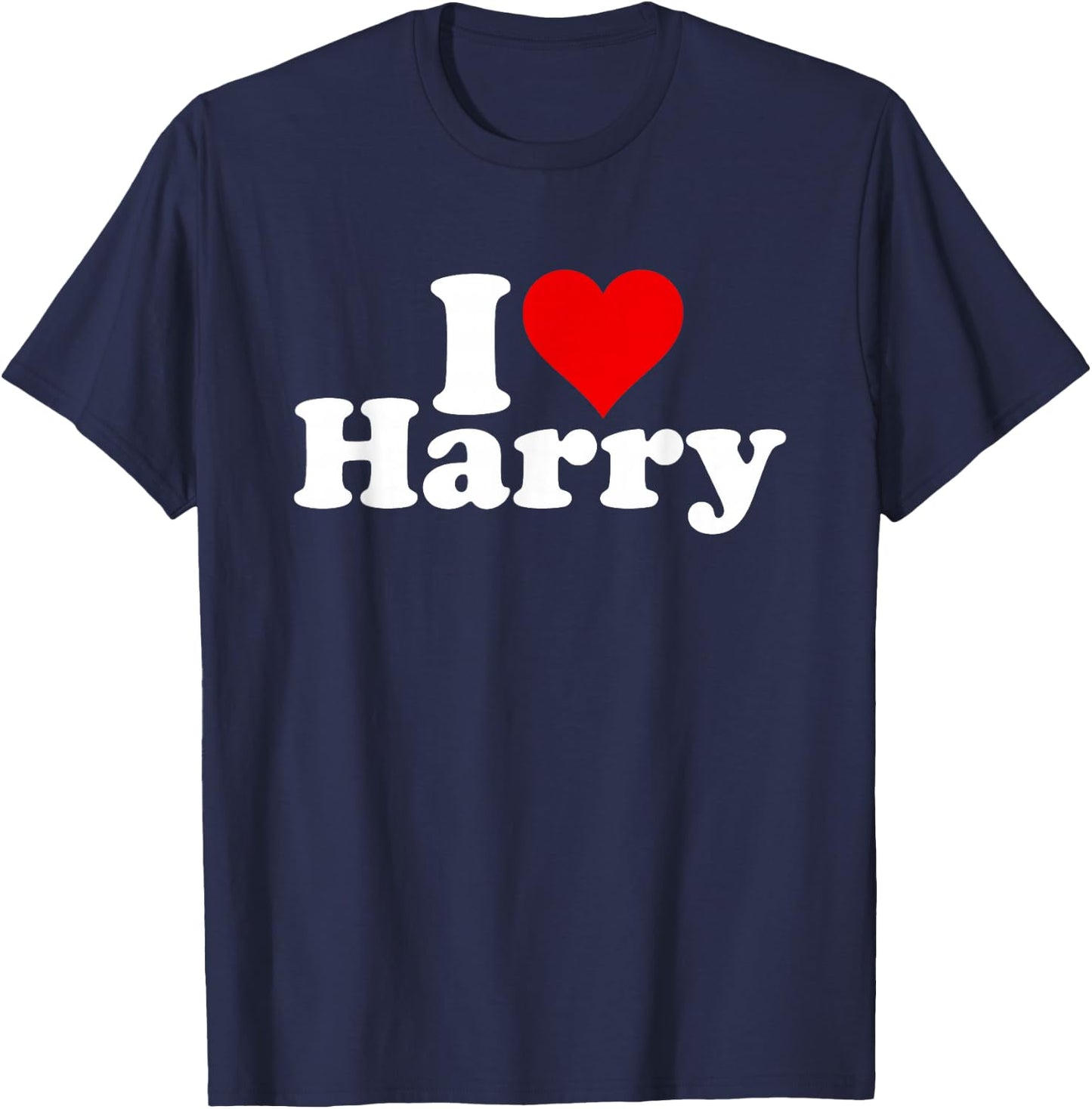 I Love Heart Harry T-Shirt - T-Shirt | Navy