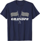 Pit Crew Grandpa Racing Car Family Matching Birthday Party T-Shirt - T-Shirt | Navy