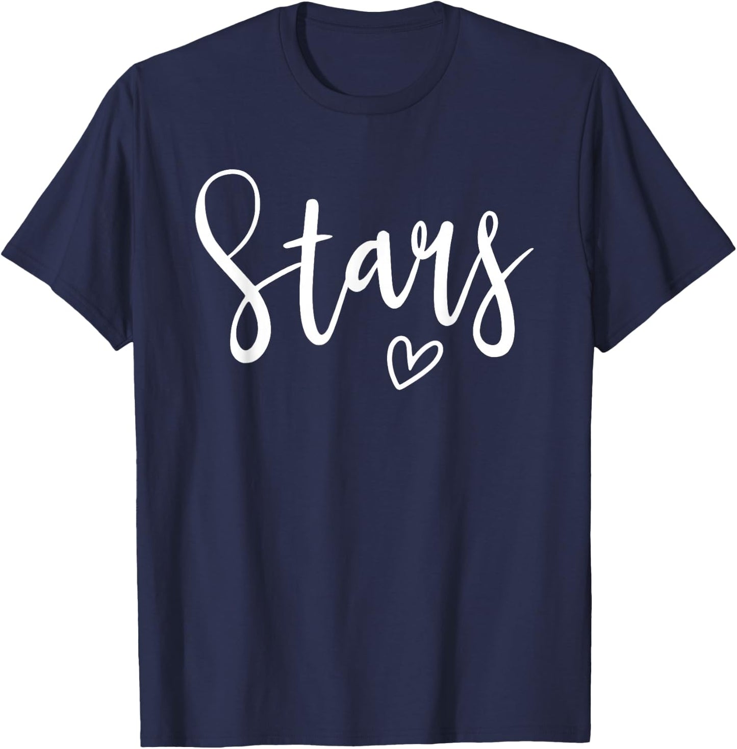 Stars High School Stars Sports Team Women's Stars T-Shirt - T-Shirt | Navy