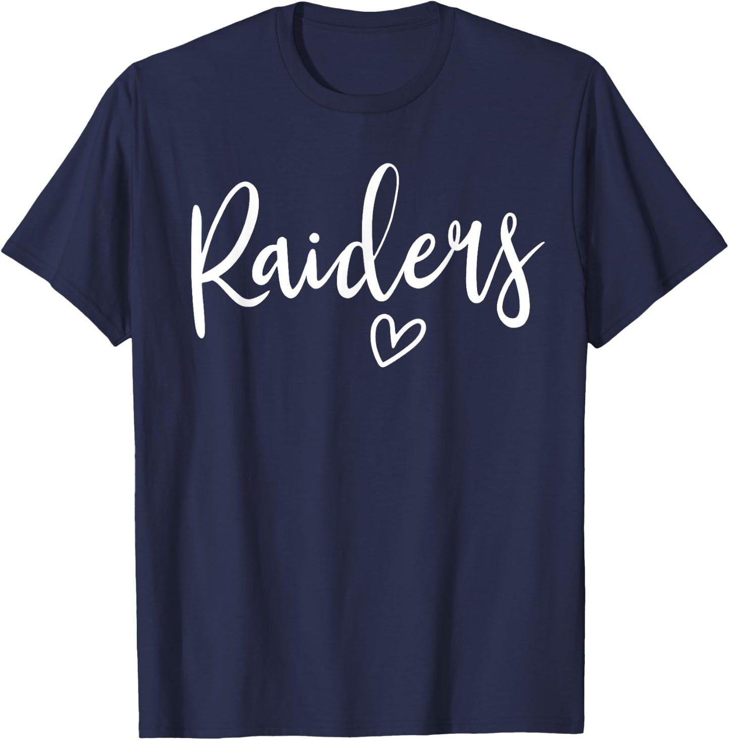 Raiders High School Raiders Sports Team Women's Raiders T-Shirt - T-Shirt | Navy