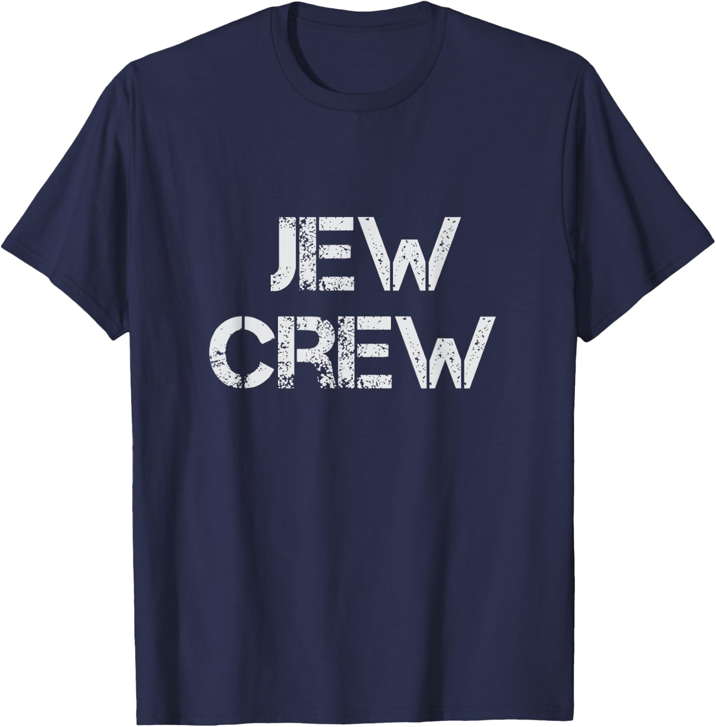Jew Crew Funny Jewish Summer Camp Counselors Israel Trip Men Women Kids T-Shirt - T-Shirt | Navy