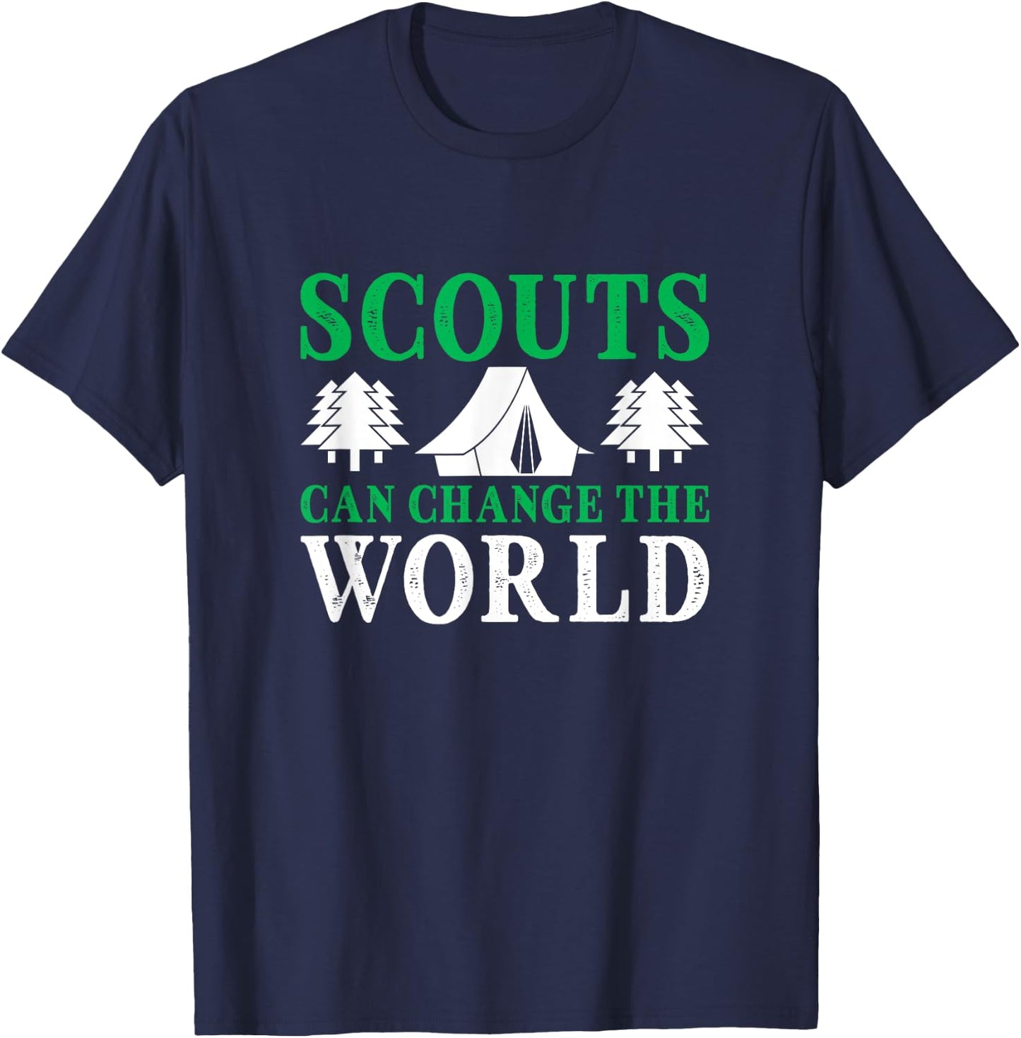 Scout Saying Funny Scouting Camping Scouts T-Shirt - T-Shirt | Navy