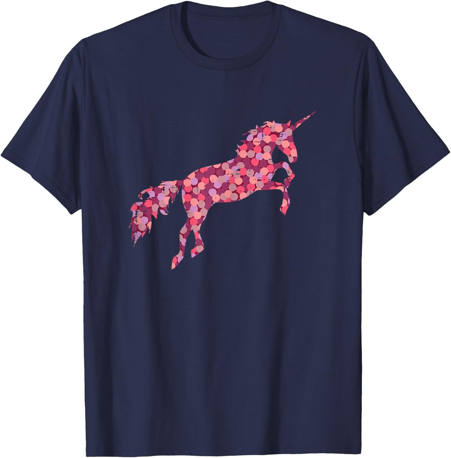 Unicorn Dots International Dot Day Girls Kids Toddler Youth T-Shirt - T-Shirt | Navy