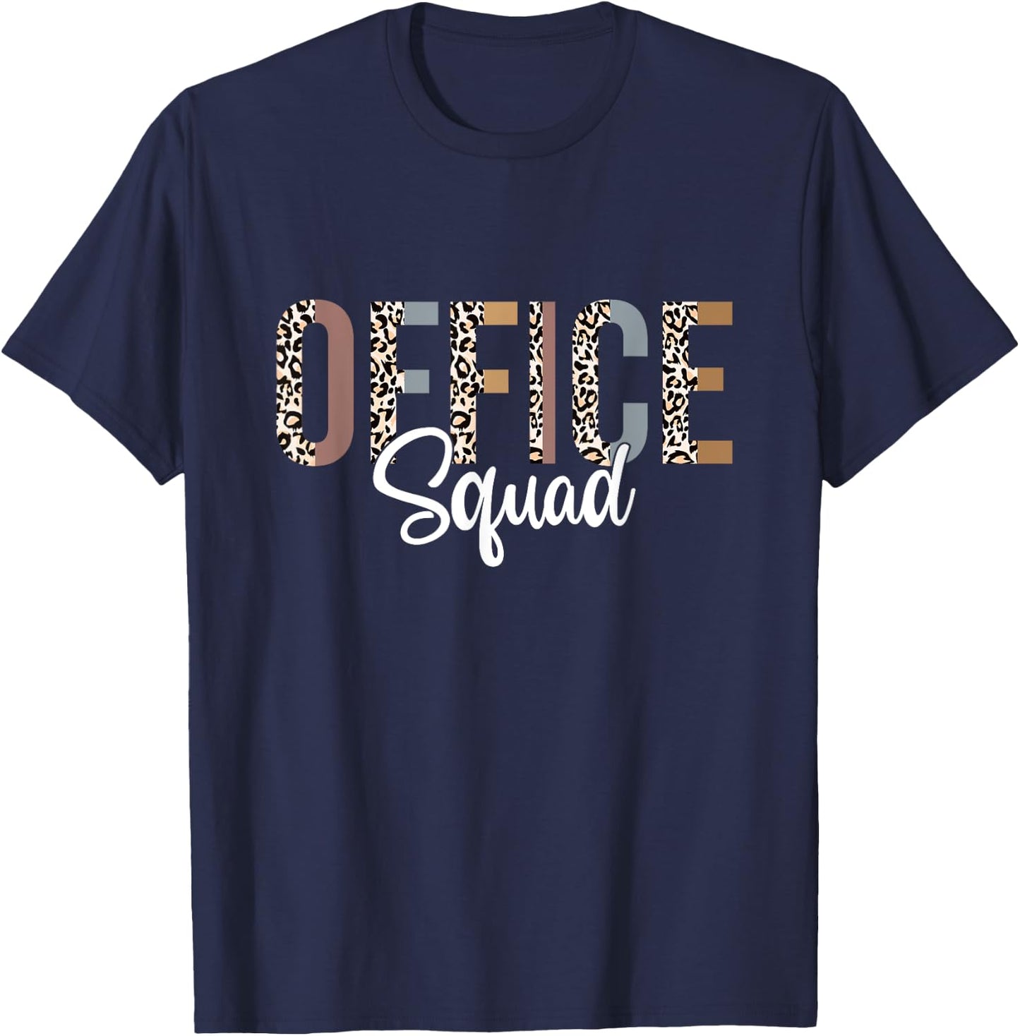 Office Squad Administrative Gifts Assistant School Secretary T-Shirt - T-Shirt | Navy