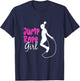 Jump Rope Girl - Funny Rope Skipping & Jumping T-Shirt - T-Shirt | Navy