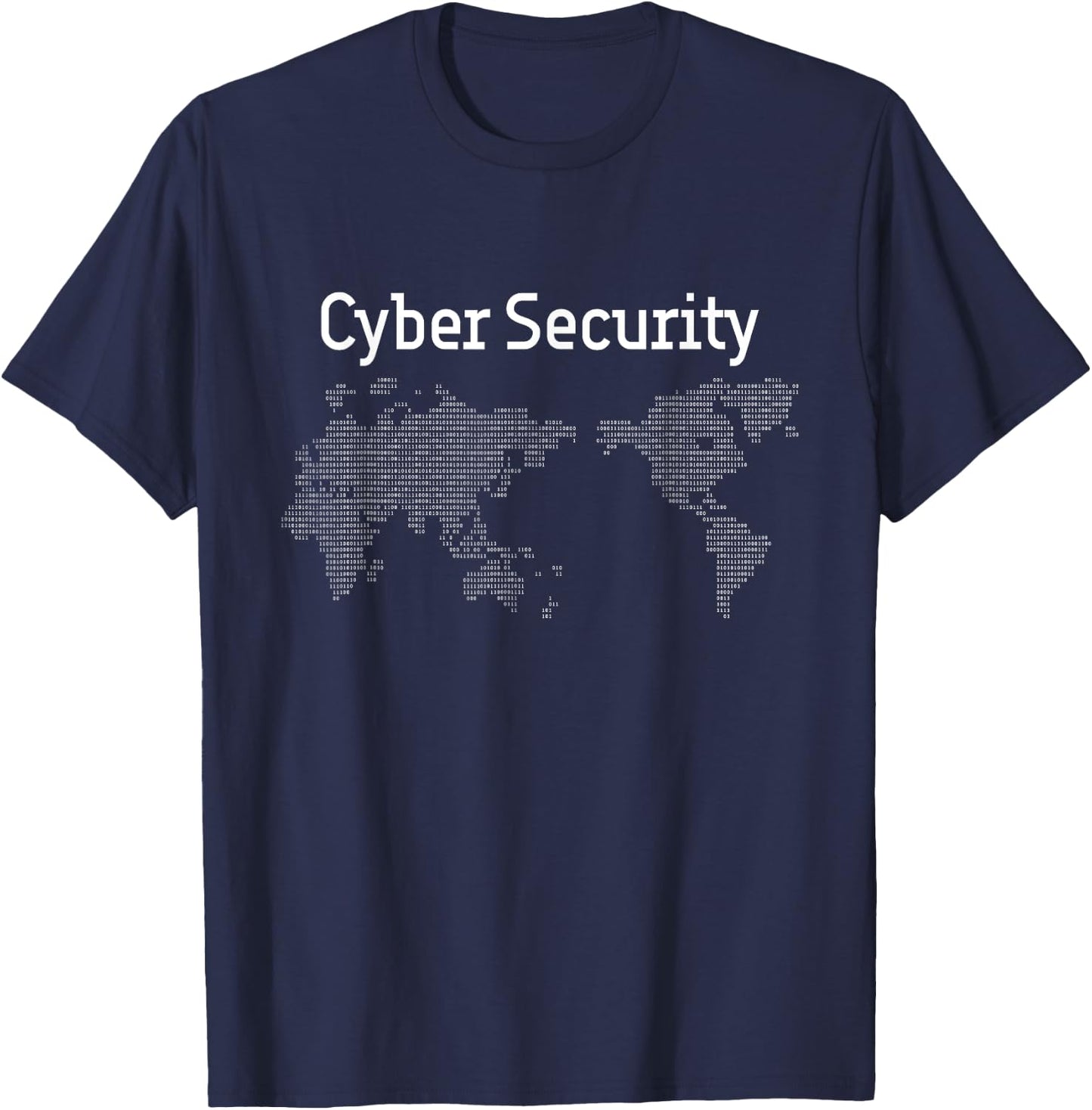 Cyber Security Shirts Cyber Security - IT Professional Network Engineer Hacker T-Shirt - T-Shirt | Navy