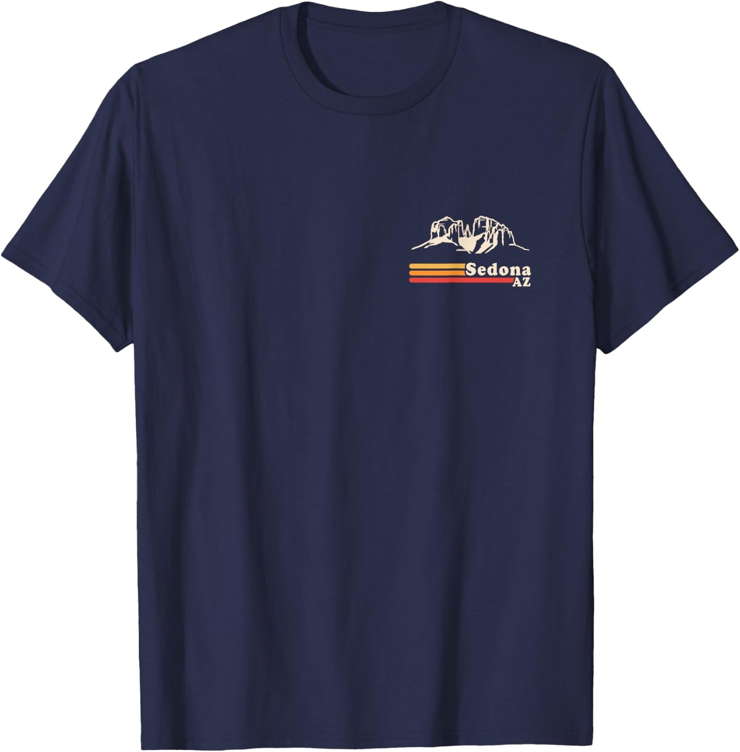 Sedona Arizona Gifts Souvenirs, Retro Sedona T-Shirt - T-Shirt | Navy