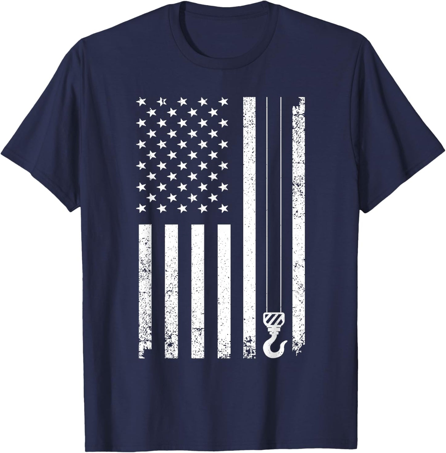 Cool Crane Operator Art Women Tower Crane Operator T-Shirt - T-Shirt | Navy