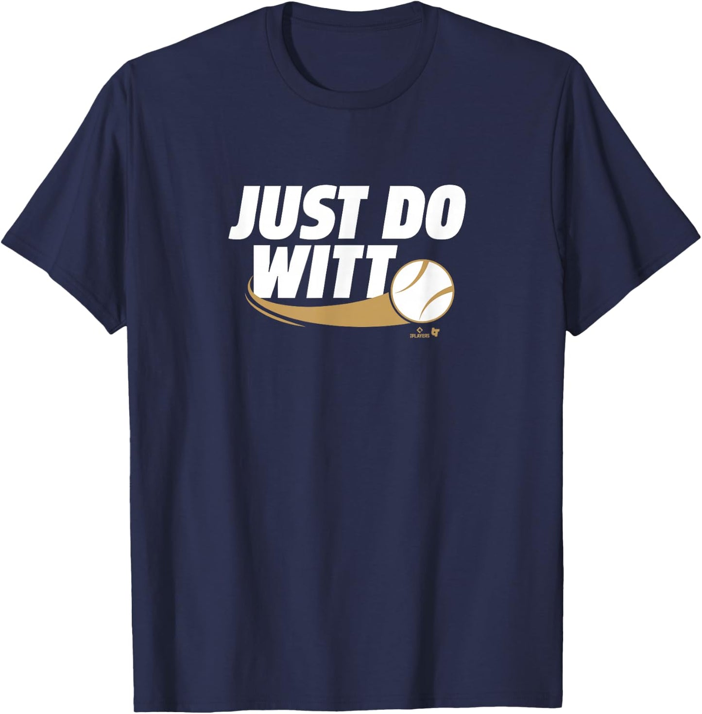 Bobby Witt Jr: Just Do Witt - Kansas City Baseball T-Shirt - T-Shirt | Navy