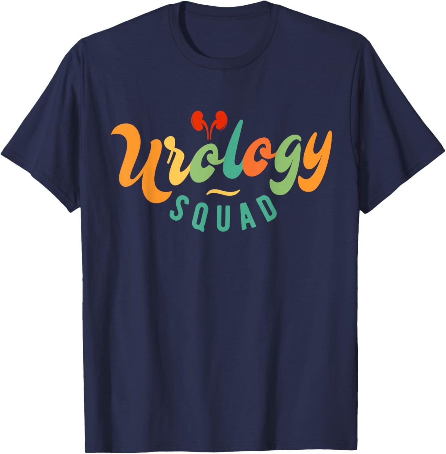 Urology Nurse Apparel - Urology Squad T-Shirt - T-Shirt | Navy