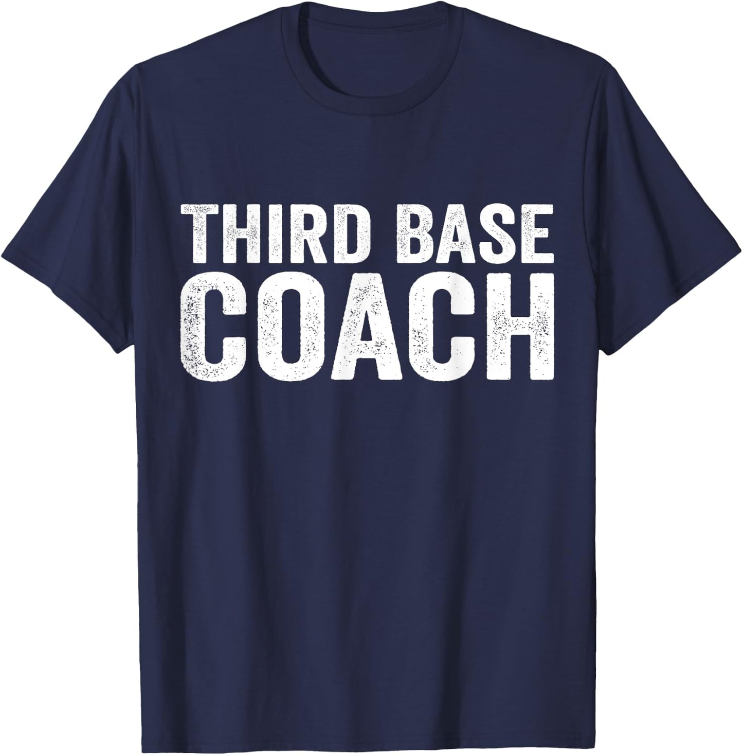 Third Base Coach T-Shirt - T-Shirt | Navy