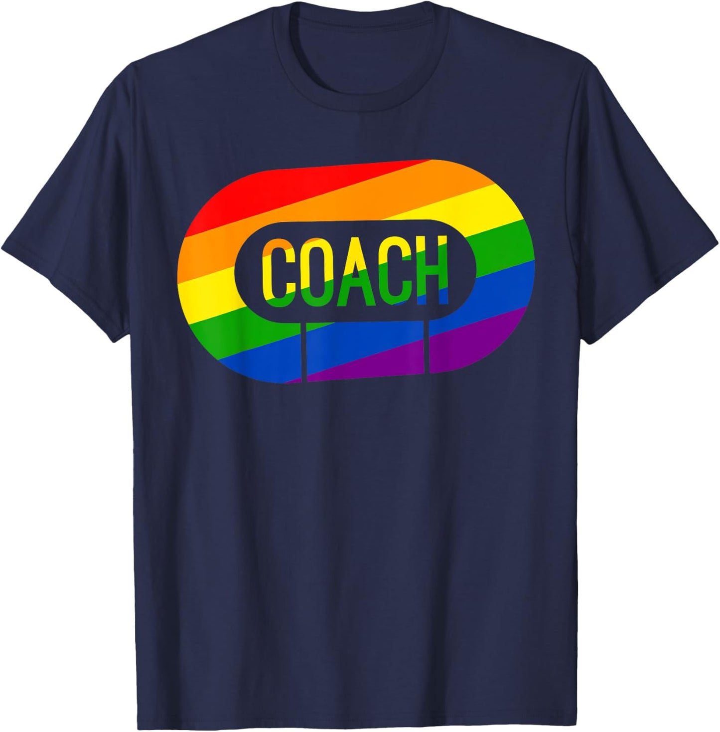 Derby Coach Pride T-Shirt - T-Shirt | Navy