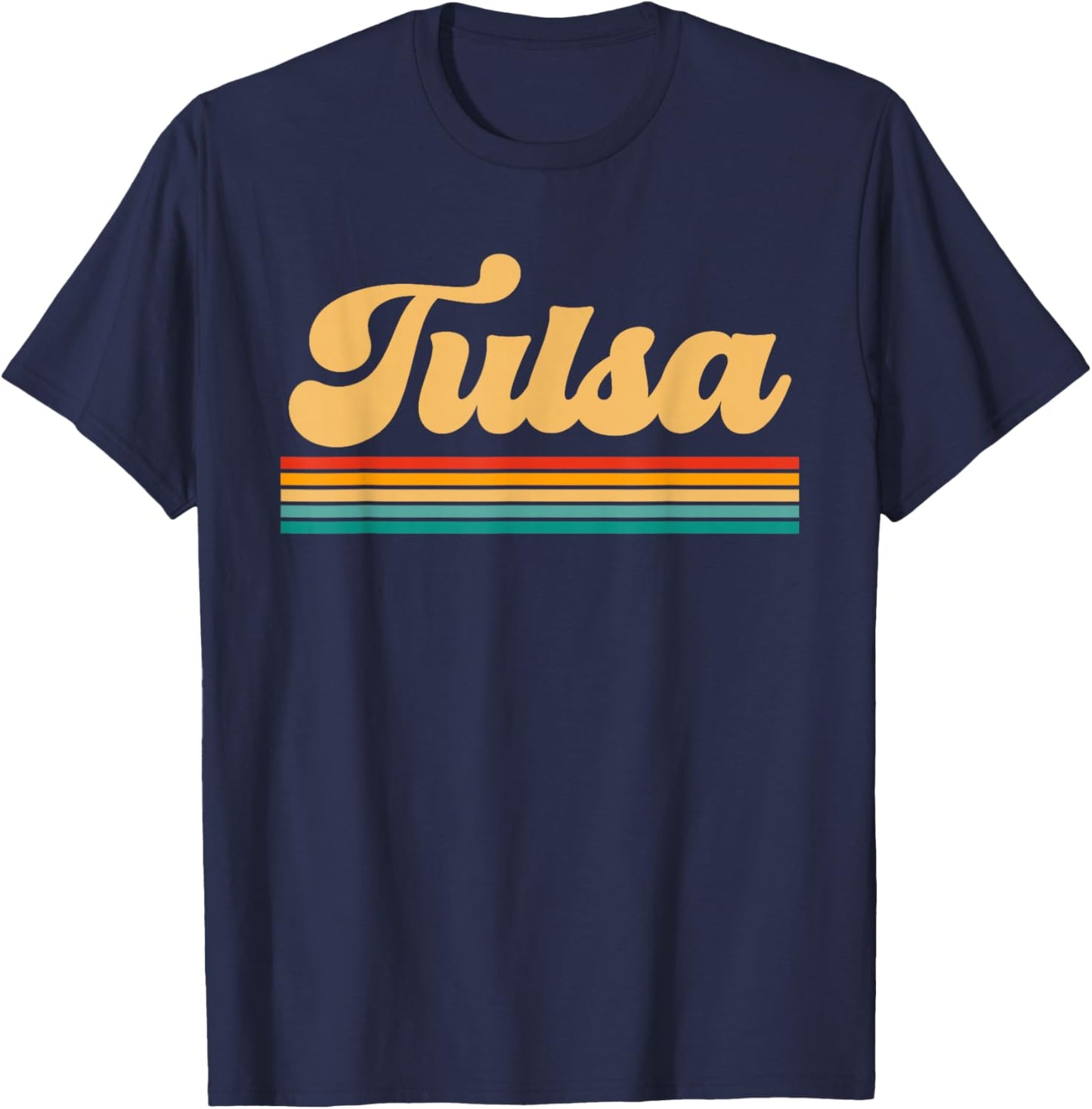 City of Tulsa Oklahoma T-Shirt - T-Shirt | Navy