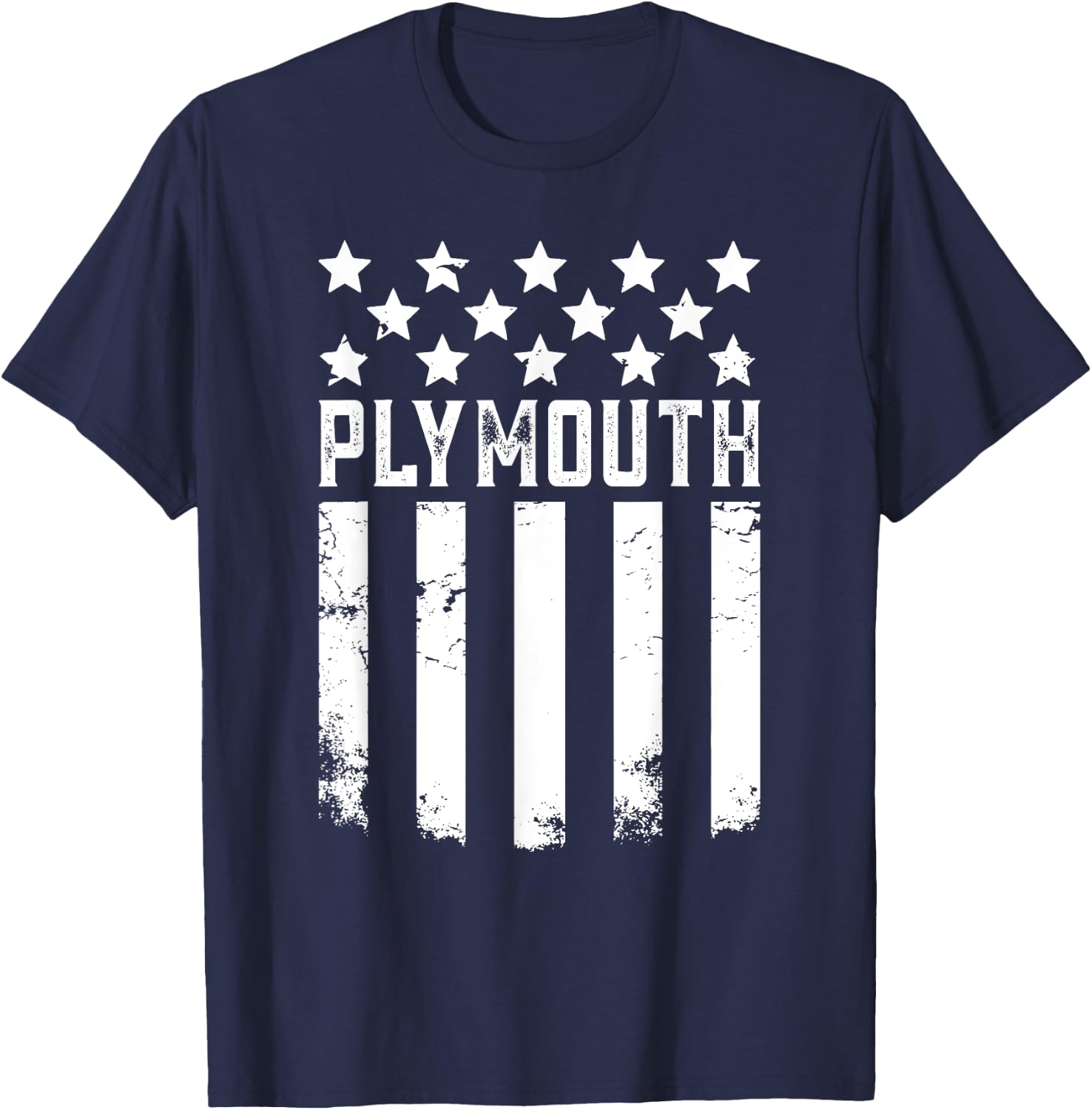 Plymouth T-Shirt - T-Shirt | Navy