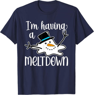 I'm Having a Meltdown T-Shirt - T-Shirt | Navy
