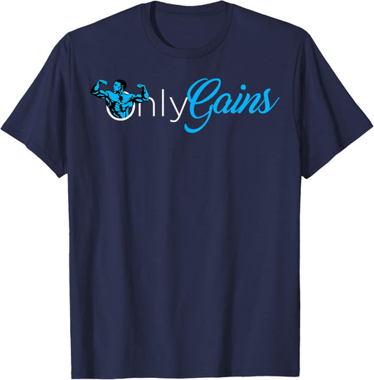 Only Gains T-Shirt - T-Shirt | Navy