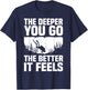 Funny Scuba Diving Themed Design Women Scuba Dive T-Shirt - T-Shirt | Navy