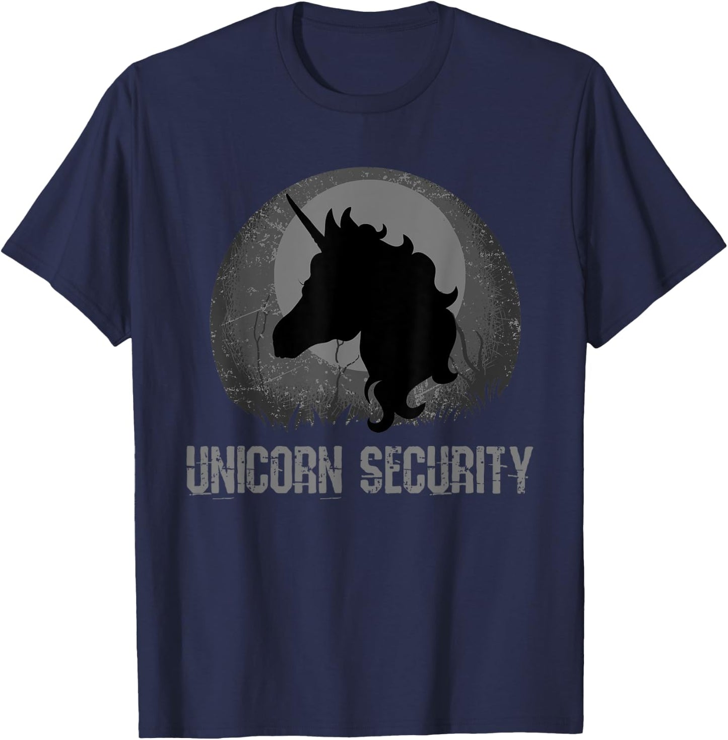 Unicorn Security Shirt Youth Boys T-Shirt - T-Shirt | Navy