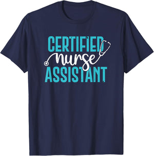 Certified Nurse Assistant CNA Nursing Assistants Week T-Shirt - T-Shirt | Navy