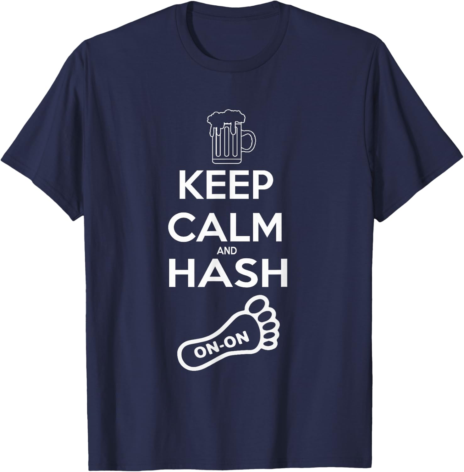 Hash House Harriers T-Shirt - T-Shirt | Navy