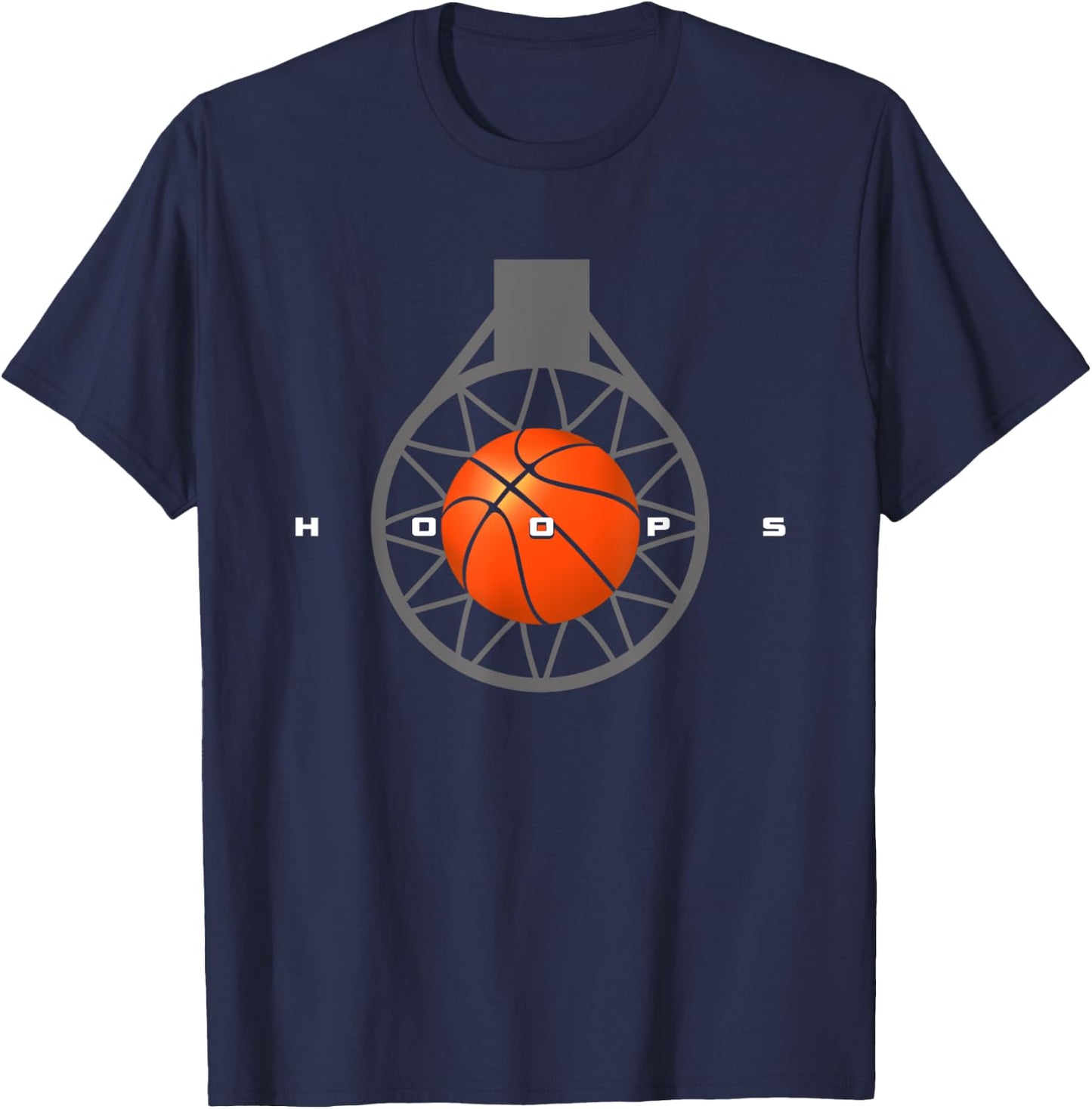 Basketball Clothing for Basketball Players -Adults, -Kids Black Basketball T-Shirt - T-Shirt | Navy