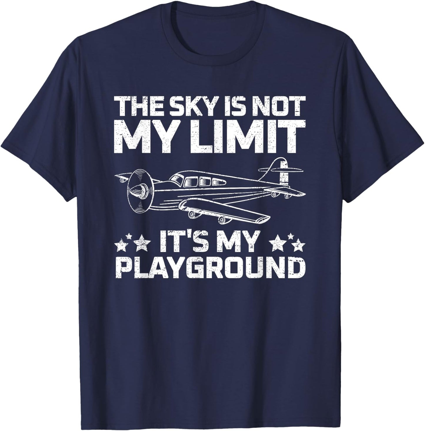 Best Airplane Women Aviation Airplanes Plane Pilot T-Shirt - T-Shirt | Navy