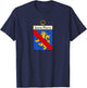 Saint-Pierre Coat of Arms - Family Crest T-Shirt - T-Shirt | Navy