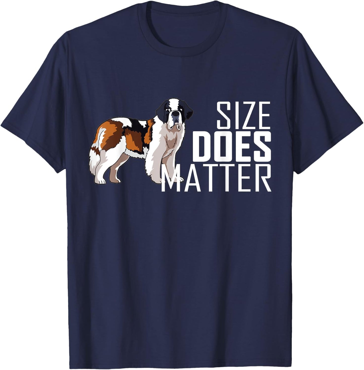 Dog Outfit Dog Owner Best Friend Saint Bernard Women Girls Kids T-Shirt - T-Shirt | Navy