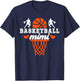 Basketball Mimi Proud Grandma Mimi Of A Basketball Player T-Shirt - T-Shirt | Navy