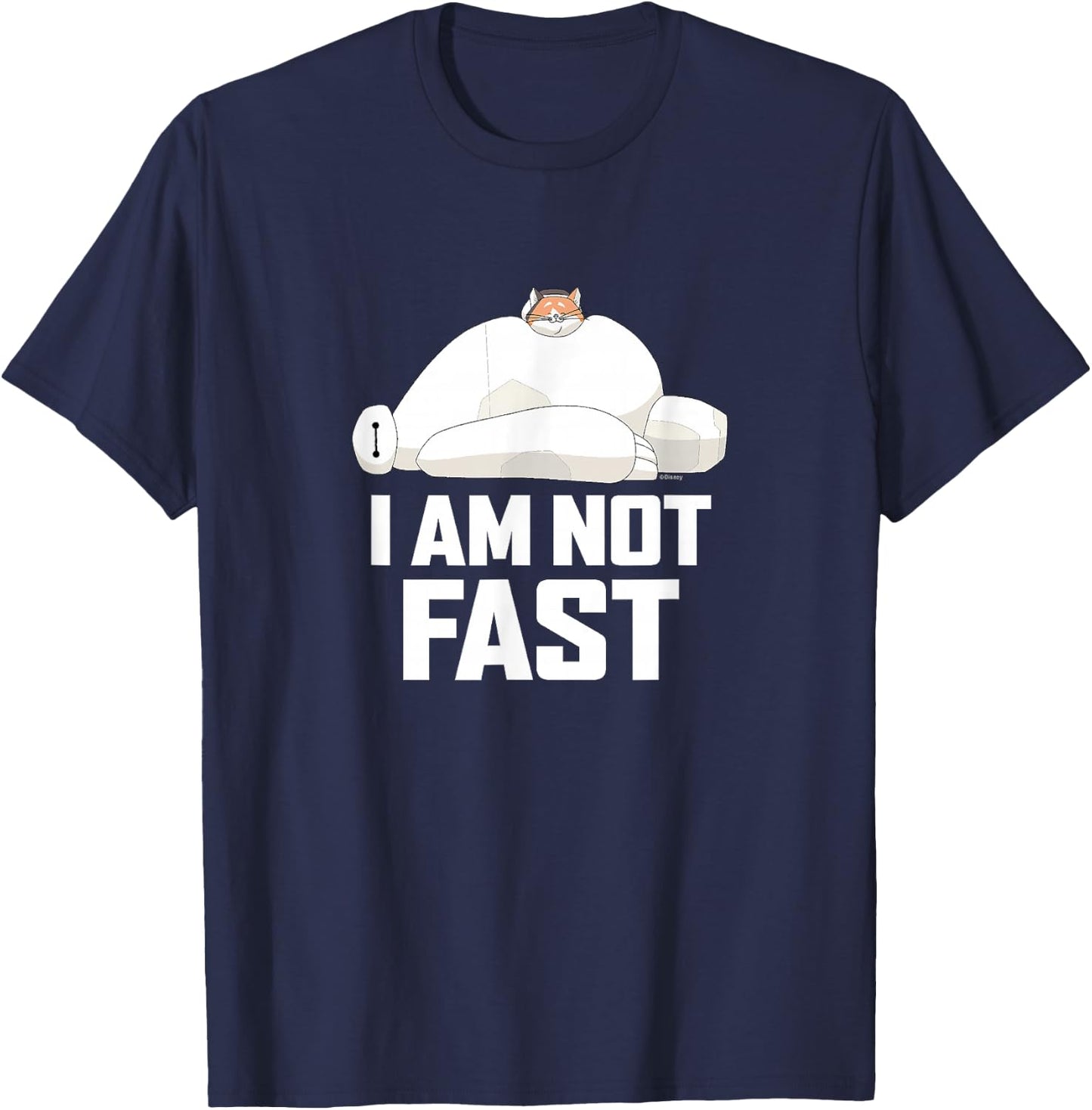 Big Hero 6 - I Am Not Fast T-Shirt - T-Shirt | Navy