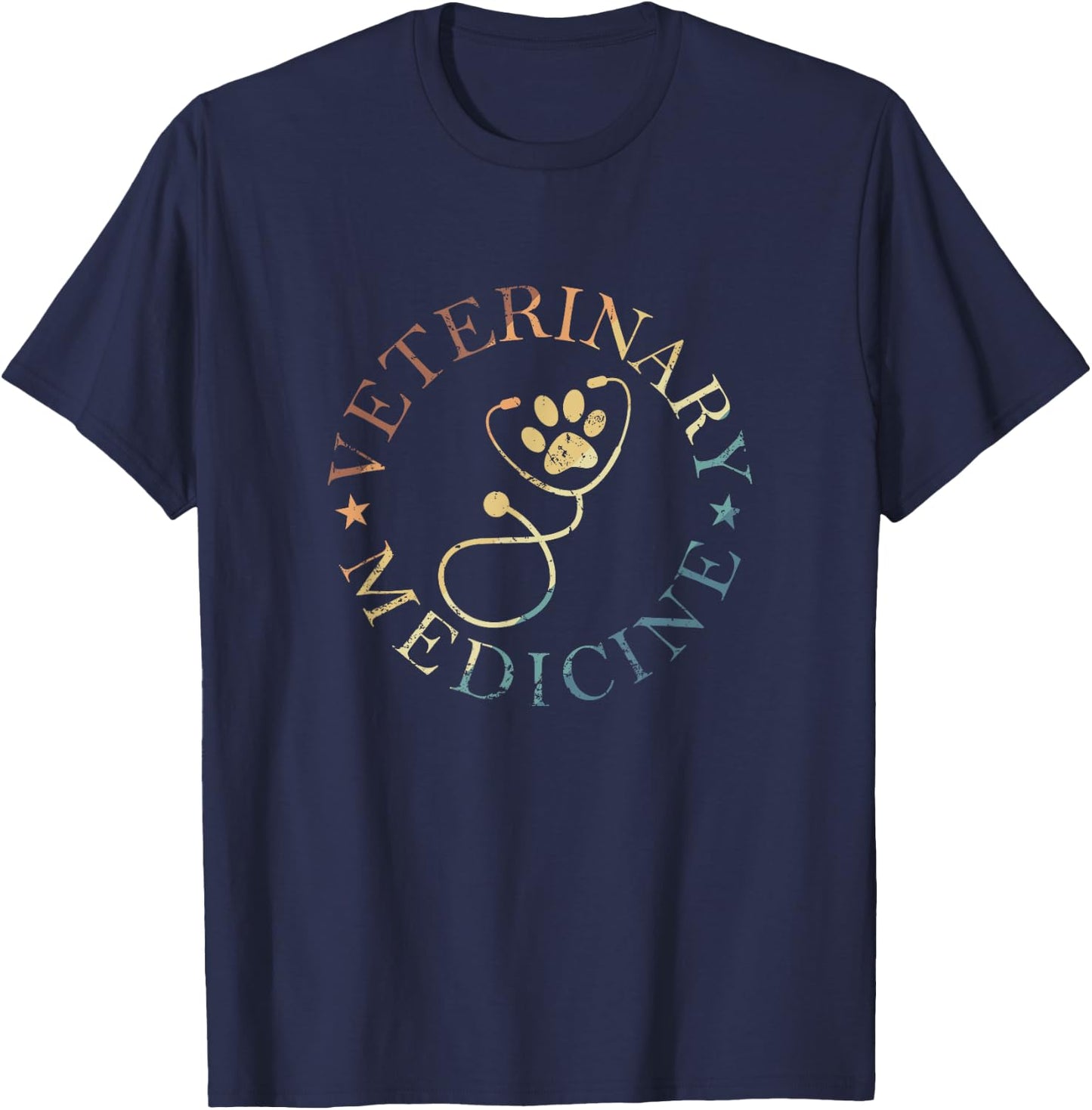 Veterinary Medicine Profession T-Shirt - T-Shirt | Navy