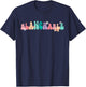 Groovy Wound Care Nursing For Wound Care Nurse Women's Classic Nurse T-Shirt - T-Shirt | Navy