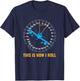 This Is How I Roll Airplane Pilot Aviator Funny Aviation T-Shirt - T-Shirt | Navy