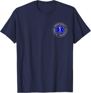 EMT Emergency Medical Technician Uniform First Aid Men Women T-Shirt - T-Shirt | Navy