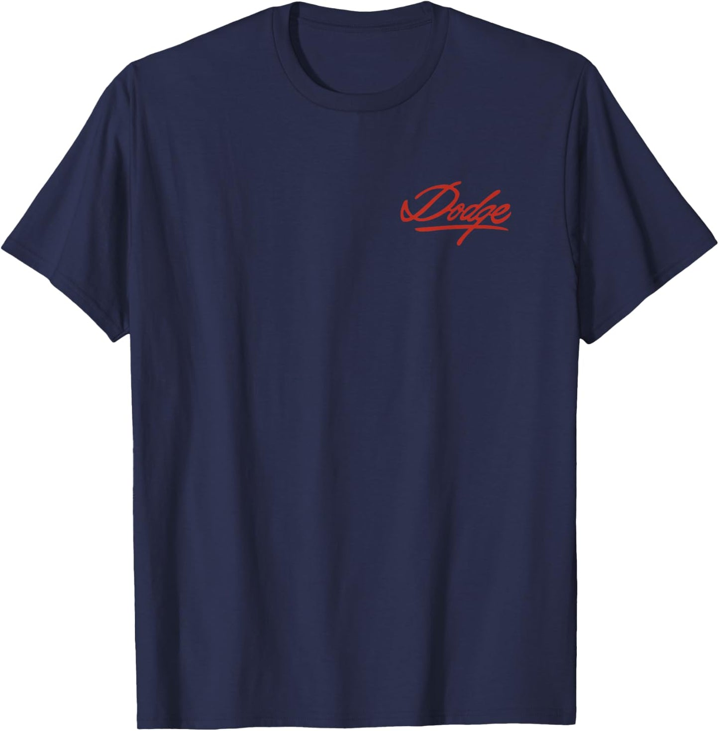Dodge The Original Max Speed Front/Back T-Shirt - T-Shirt | Navy