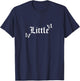 Big Little Sister Sorority Reveal Week for Little Butterfly T-Shirt - T-Shirt | Navy