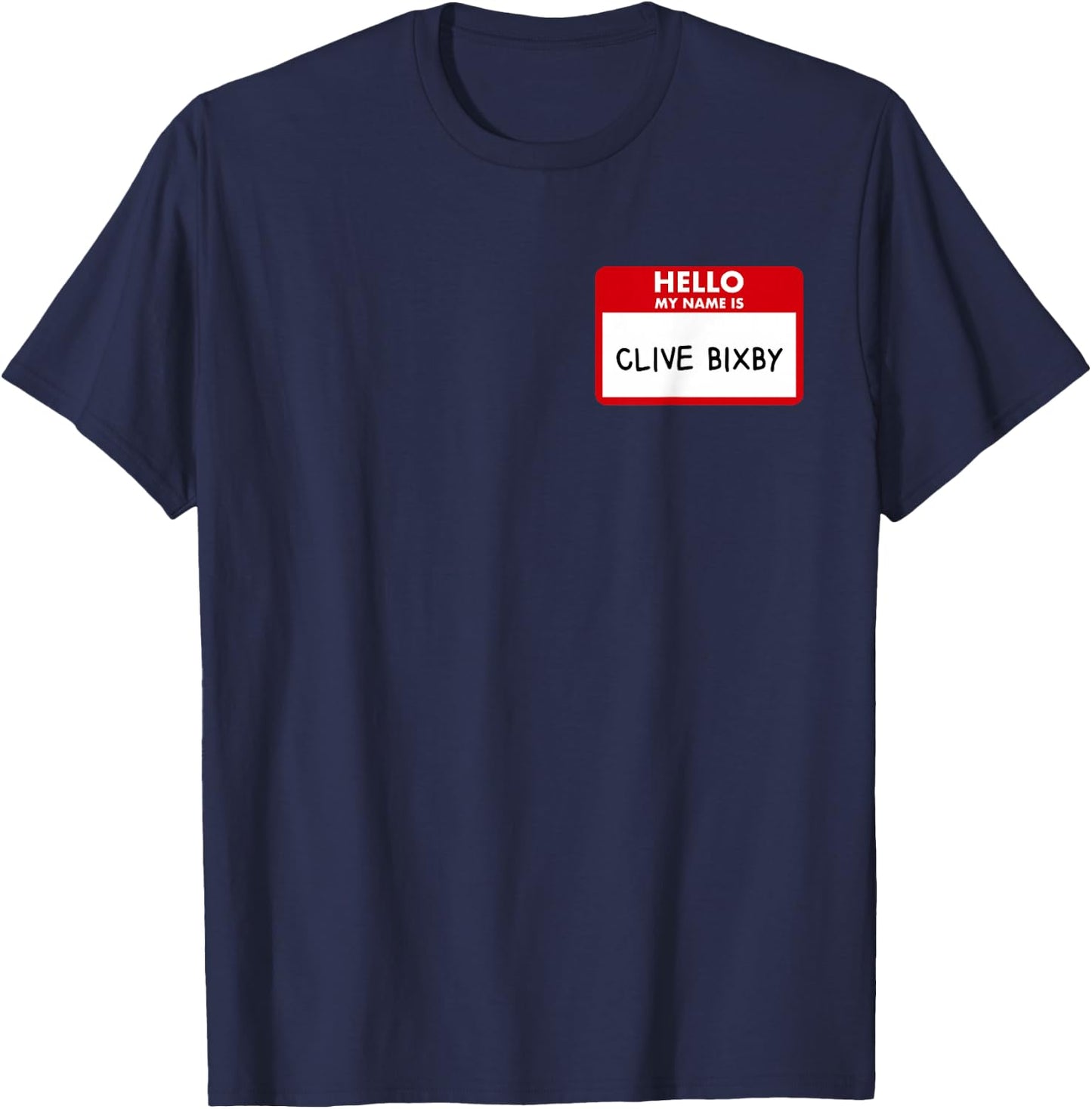 Hello My Name is Clive Bixby Phil T-Shirt - T-Shirt | Navy
