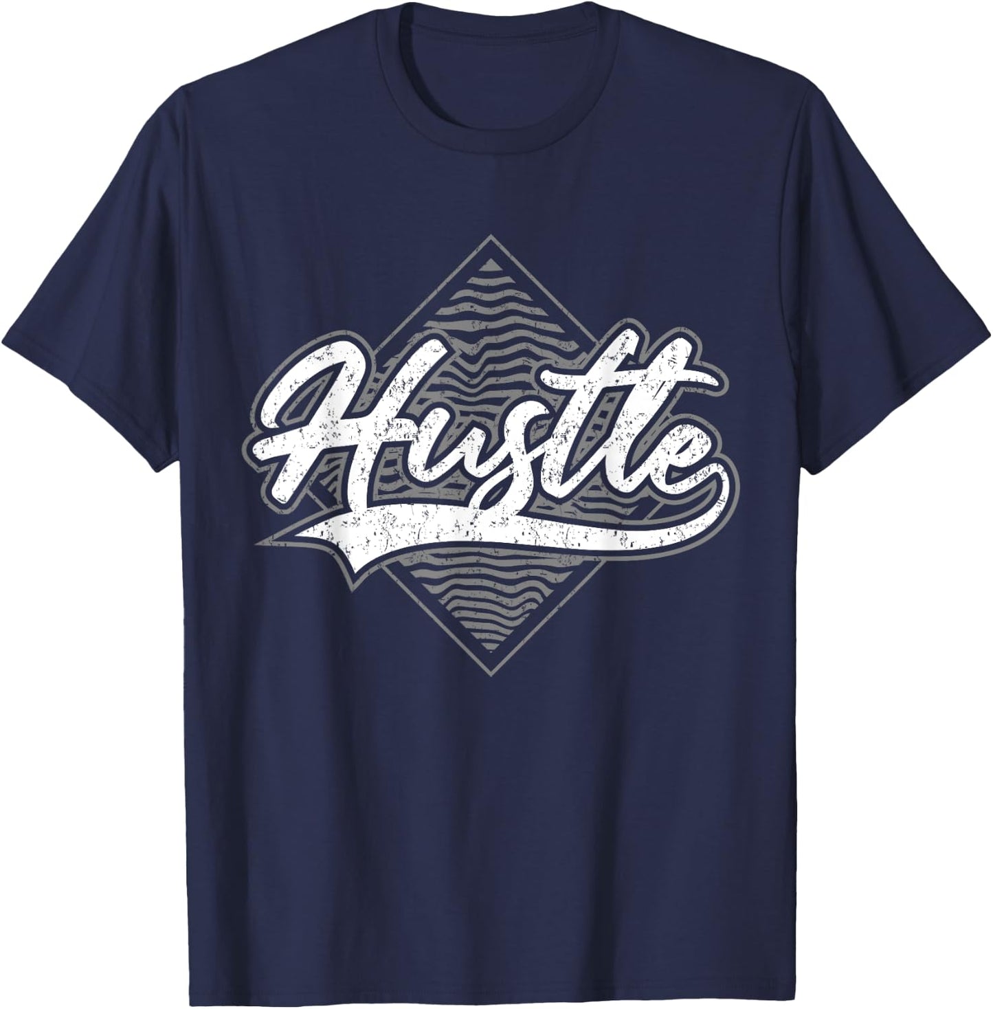 Hustle T-Shirt - T-Shirt | Navy