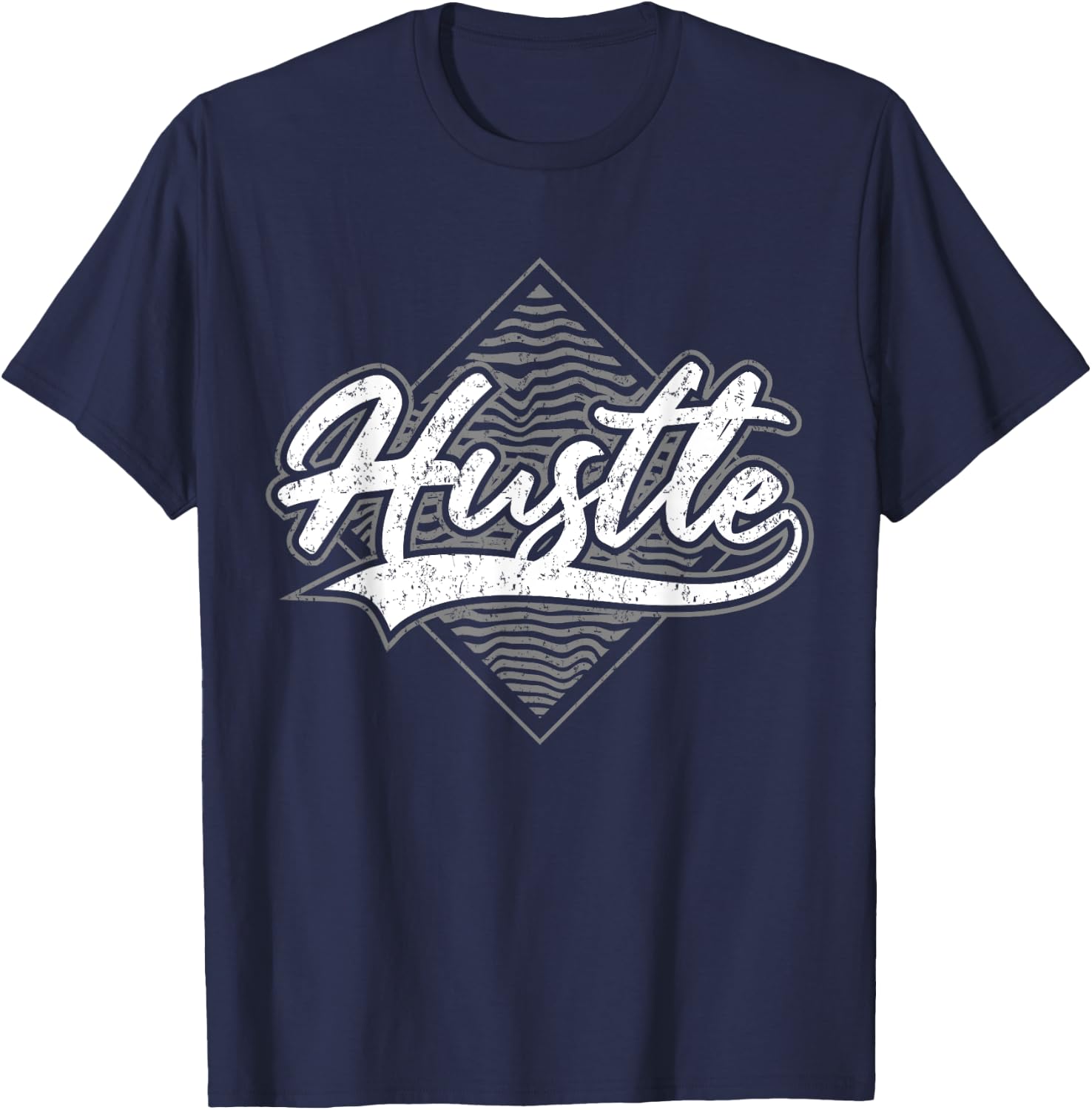 Hustle T-Shirt - T-Shirt | Navy