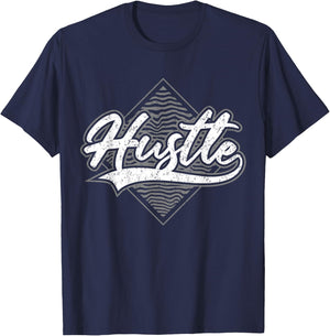 Hustle T-Shirt - T-Shirt | Navy