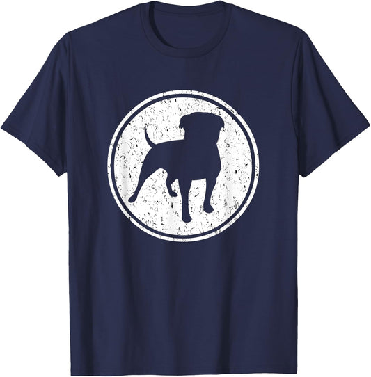 Pitbull Dog Pitt Bull Bully T-Shirt - T-Shirt | Navy