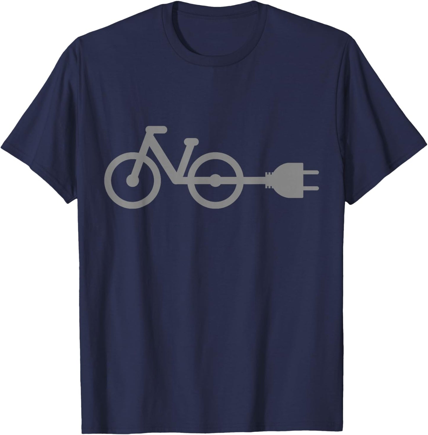 E-Bike Electric Bicycle T-Shirt - T-Shirt | Navy
